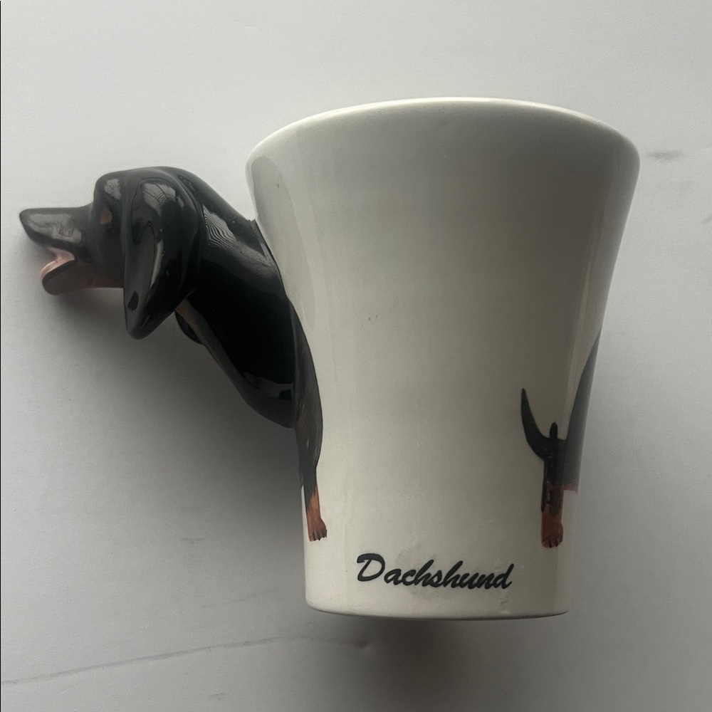 Dachshund  Ceramic‎ Cup - Picture 3 of 9